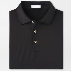 NWT PETER MILLAR Solid Performance Jersey PoloShirt LARGE